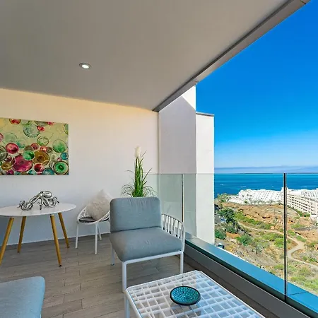 Ocean View Penthouse - Sunset Terrace, Heated Pool, Parking Apartamento Costa Adeje (Tenerife)