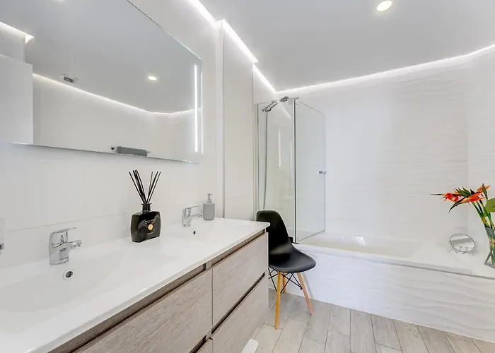 Blue Lagoon - Ocean View Penthouse With Airco & Heated Pool Apartment Costa Adeje (Tenerife)