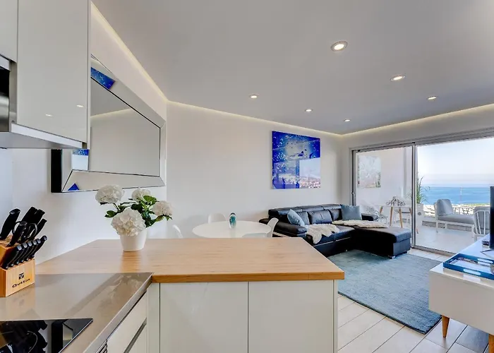 Blue Lagoon - Ocean View Penthouse With Airco & Heated Pool Apartment Costa Adeje (Tenerife)