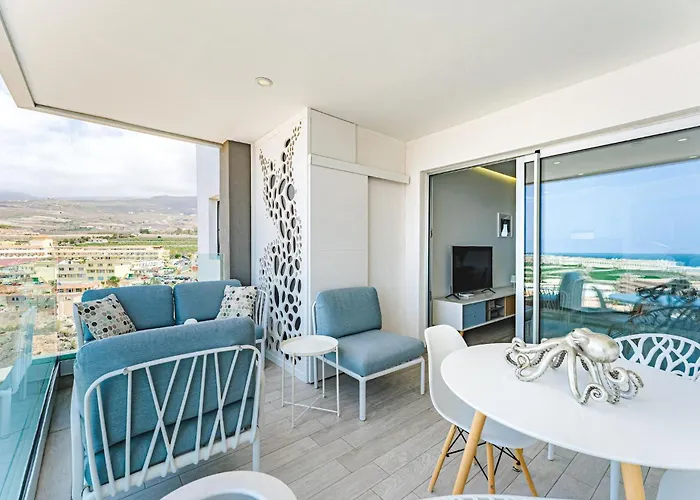 Blue Lagoon - Ocean View Penthouse With Airco & Heated Pool Apartamento Costa Adeje (Tenerife)